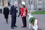 King Charles III and the Queen Consort in Wales