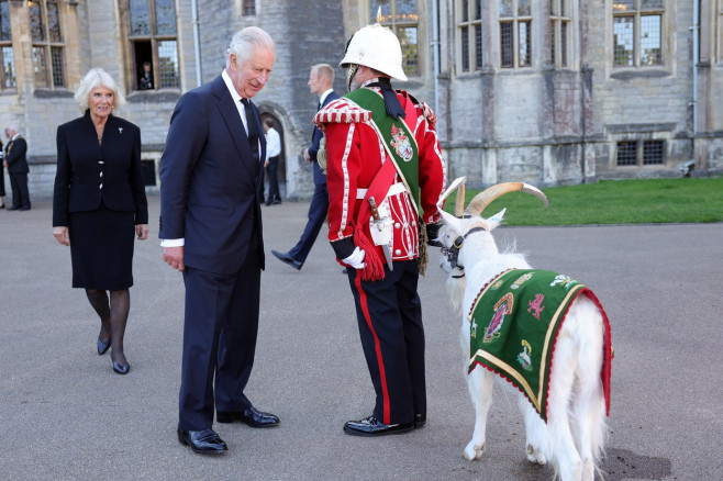 King Charles III and the Queen Consort in Wales