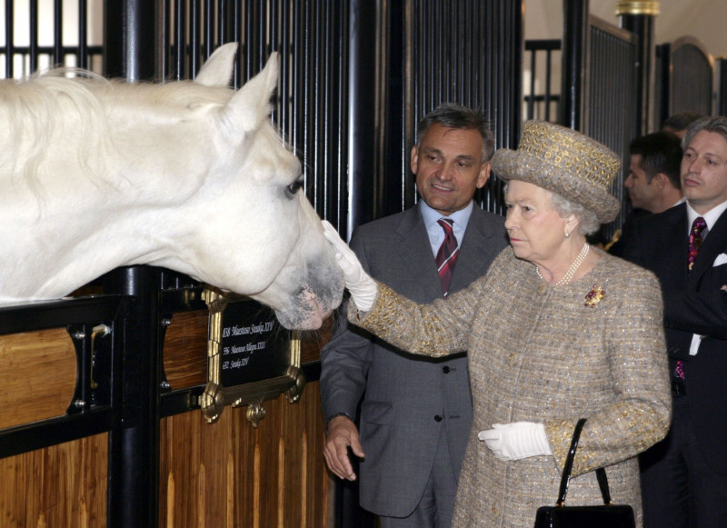 Queen Elizabeth II and Prince Philip State Visit to Slovenia - 22 Oct 2008