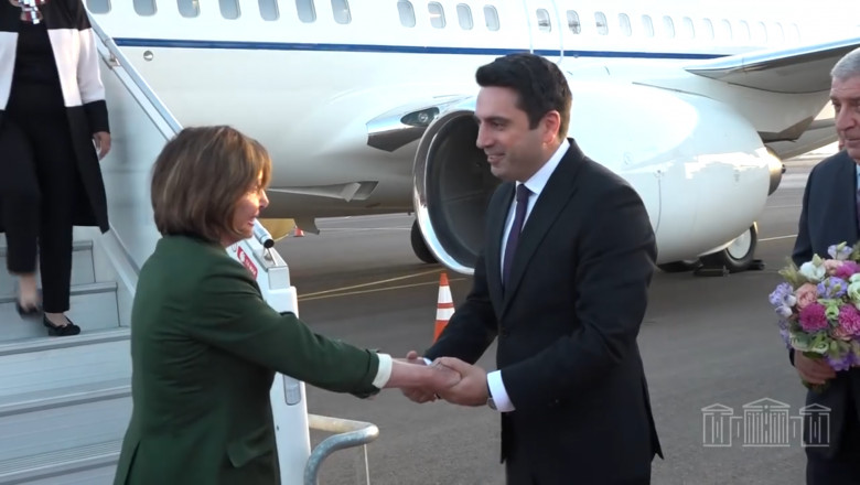 Nancy Pelosi în Armenia