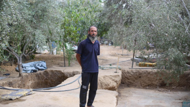 Un fermier palestinian a descoperit un mozaic bizantin