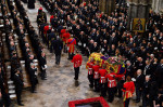 The State Funeral of Her Majesty The Queen, Service, West Door, Westminster Abbey, London, UK - 19 Sep 2022