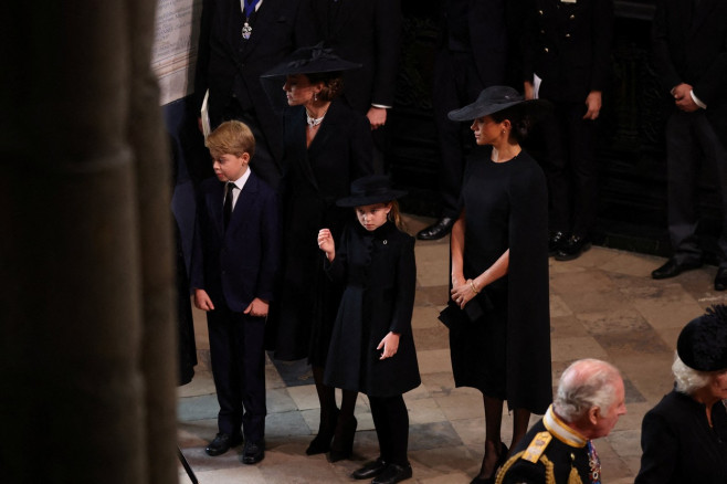 The state funeral and burial of Britain's Queen Elizabeth, at Westminster Abbey in London, Britain, September 19, 2022