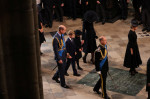 The State Funeral of Her Majesty The Queen, Service, Abbot's Pew, Westminster Abbey, London, UK - 19 Sep 2022