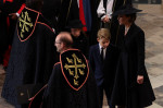 The State Funeral of Her Majesty The Queen, Service, Abbot's Pew, Westminster Abbey, London, UK - 19 Sep 2022