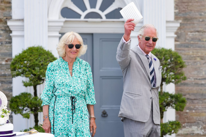 Prince Charles and Camilla in Cornwall