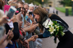 Prince and Princess of Wales with Prince Harry and Meghan, Duchess of Sussex, Windsor Castle, UK - 10 Sep 2022