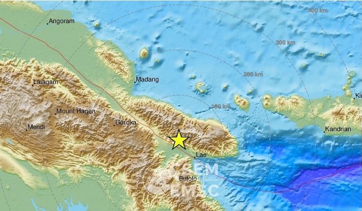 Cutremur cu magnitudinea 7,6 în Papua Noua Guinee. A fost alertă de tsunami