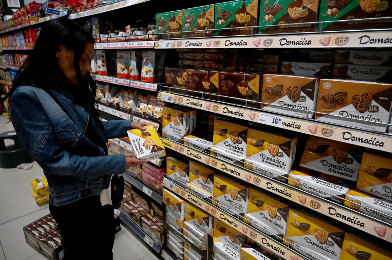 Haos în magazinele din Croația în ziua în care a intrat în vigoare decizia Guvernului de a limita prețurile la unele produse