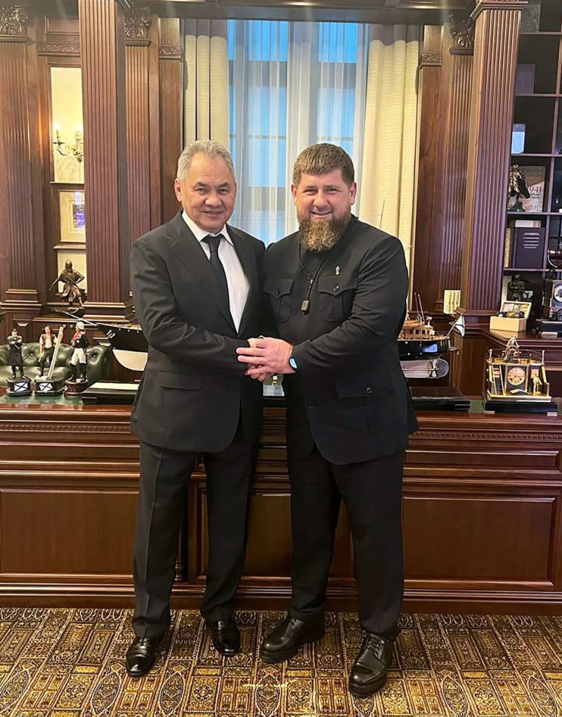 Ramzan Kadyrov in Moscow