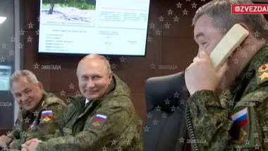 Putin, Shoigu, Gerasimov