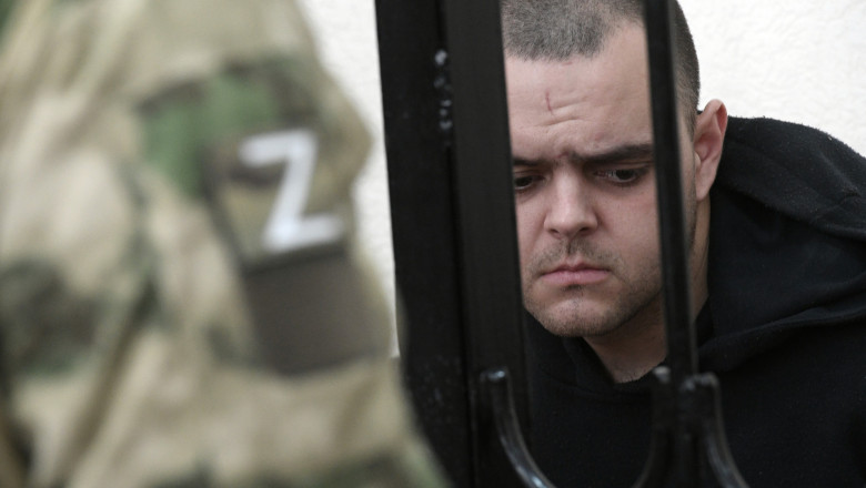 Aiden Aslin ținut în captivitate de forțele proruse din estul Ucrainei