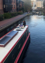 YOUNG COUPLE MOVE ONTO BARGE TO SAVE MONEY ON RISING BILLS