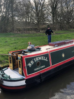 YOUNG COUPLE MOVE ONTO BARGE TO SAVE MONEY ON RISING BILLS