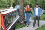 YOUNG COUPLE MOVE ONTO BARGE TO SAVE MONEY ON RISING BILLS