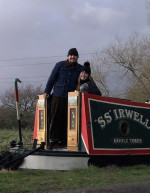 YOUNG COUPLE MOVE ONTO BARGE TO SAVE MONEY ON RISING BILLS