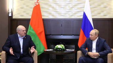 Russian President Vladimir Putin Holds Bilateral Meeting with Belarus President Alexander Lukashenko