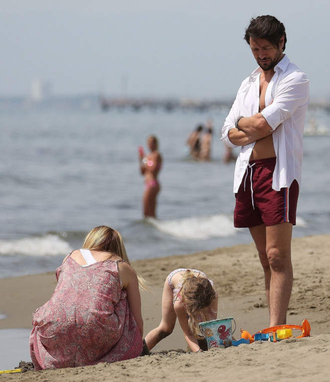 *EXCLUSIVE* Italian far-right set to take power with Giorgia Meloni Italy's first female prime minister pictured on holiday with her family.*PICTURES TAKEN AUGUST 2022*