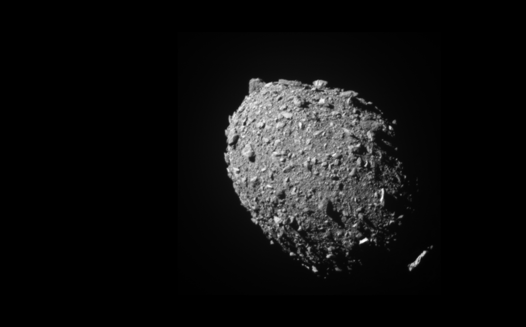 VIDEO. Cum s-a vazut impactul cu asteroidul Dimorphos filmat de un telescop de pe Pamant