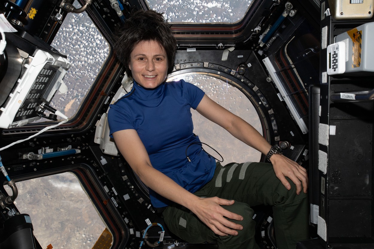 O astronaută italiană a devenit prima femeie din Europa, comandant al Staţiei Spaţiale Internaţionale