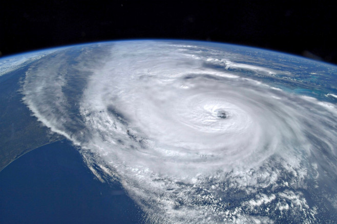 Hurricane Ian from the International Space Station