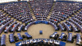 Strasbourg, France. 14th Sep, 2022. Strasbourg, France. 14th Sep, 2022.14 September 2022, France, Straburg: MEPs sit in the European Parliament building and vote on the so-called "Renewable Energy Directive". In addition, a recast to restructure the EU fr