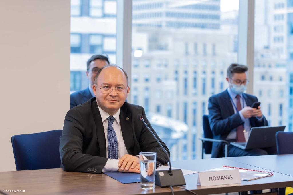 Aurescu a vorbit la Adunarea Generală a ONU despre sprijinul acordat de România în exportul de cereale din Ucraina