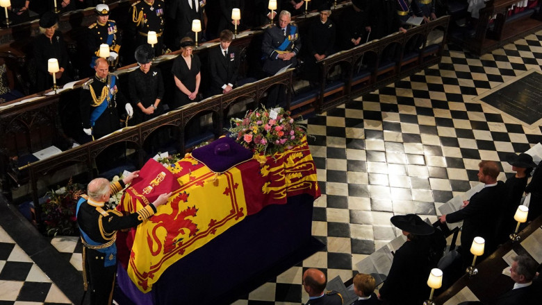 The State Funeral of Her Majesty The Queen, St George's Chapel, Windsor, Berkshire, UK - 19 Sep 2022