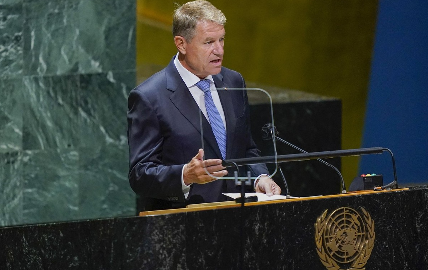 Iohannis, la ONU: Trebuie să combatem utilizarea energiei ca instrument de şantaj