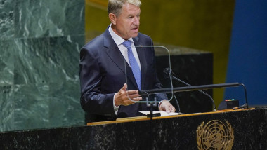 Klaus Iohannis vorbește la ONU