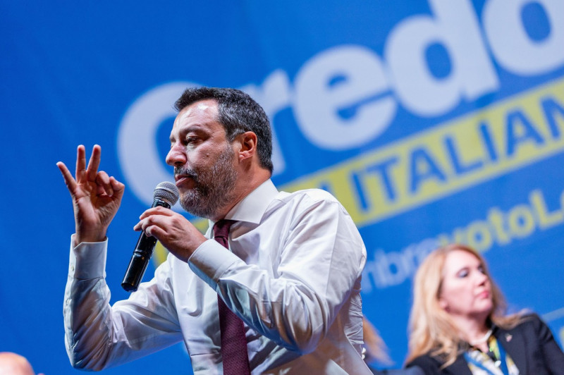 Matteo Salvini alegeri italia
