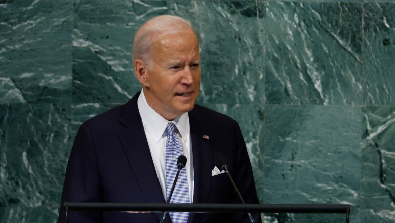 Joe Biden face dalcarații la ONU