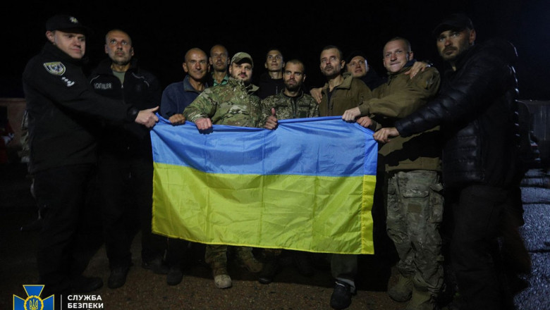 ucraina militari ucraineni elibrati prizonieri schimb profimedia-0725135336