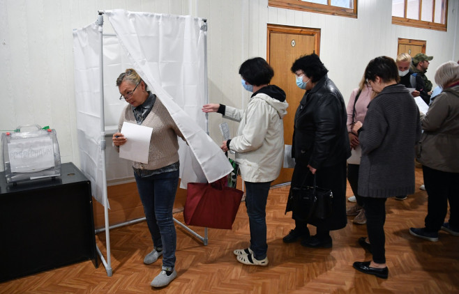 Ukraine Russia Joining Referendum
