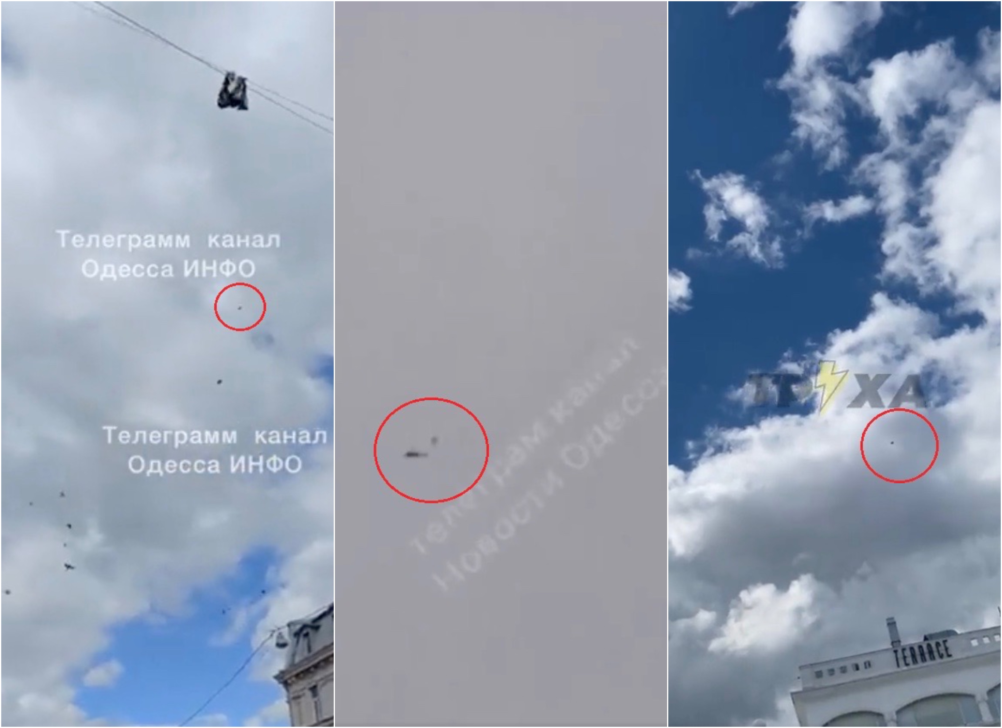 Rusia a atacat Odesa cu drone kamikaze iraniene, o persoană a murit. 6 drone, doborâte de ucraineni
