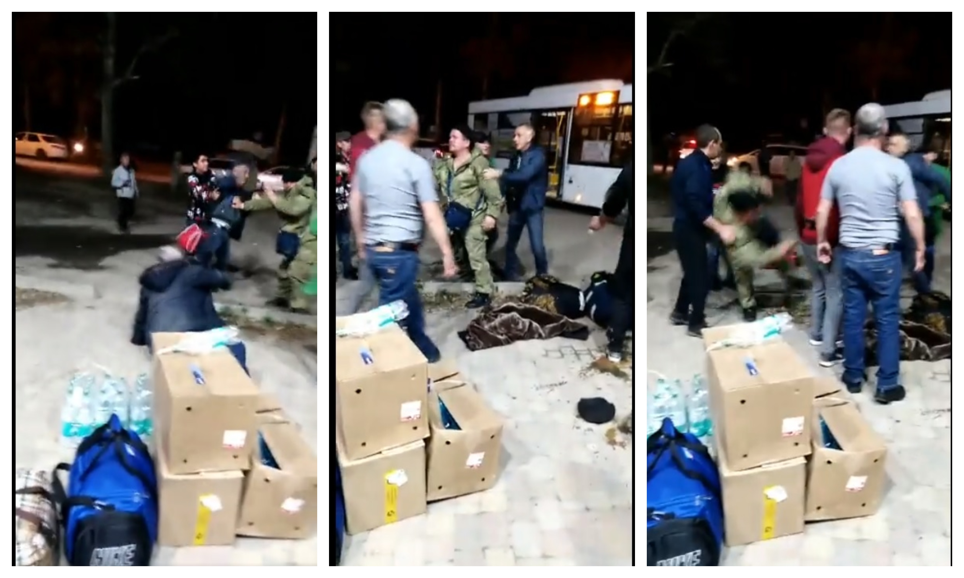 Rușii chemați la mobilizare s-au îmbătat și s-au luat la bătaie