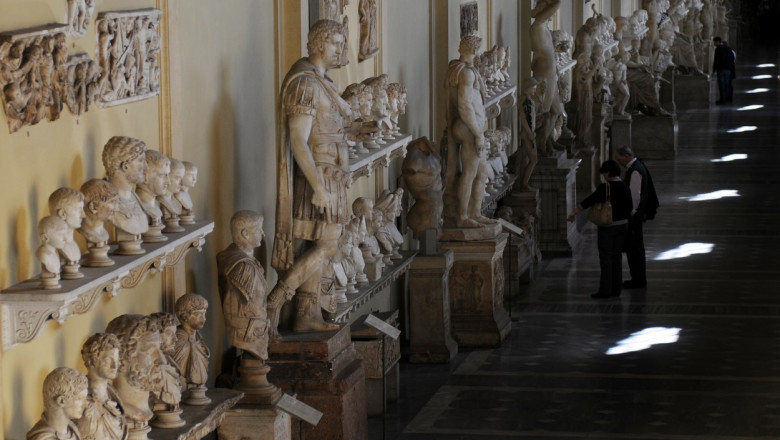 muzeu vatican statui antice
