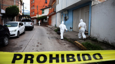 ancheta la locul crimei in mexic