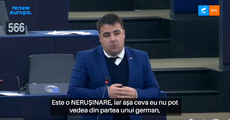 Vlad Botoș, replică dură în germană pentru eurodeputatul Guido Reil care a comparat România cu Vestul Sălbatic: O nerușinare