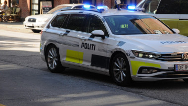 Mașină a poliției daneze.