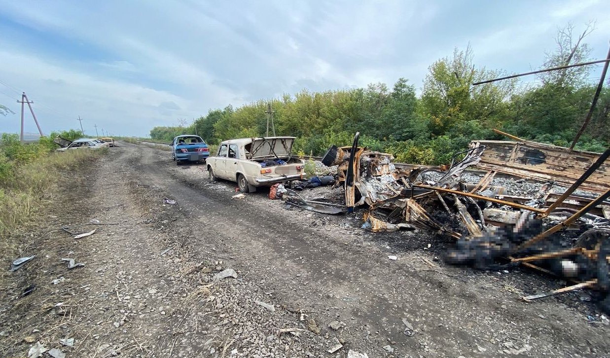 Ucraina acuză un nou masacru al rușilor: Convoi civil atacat în Harkov, cel puțin 20 de morți, printre care 10 copii