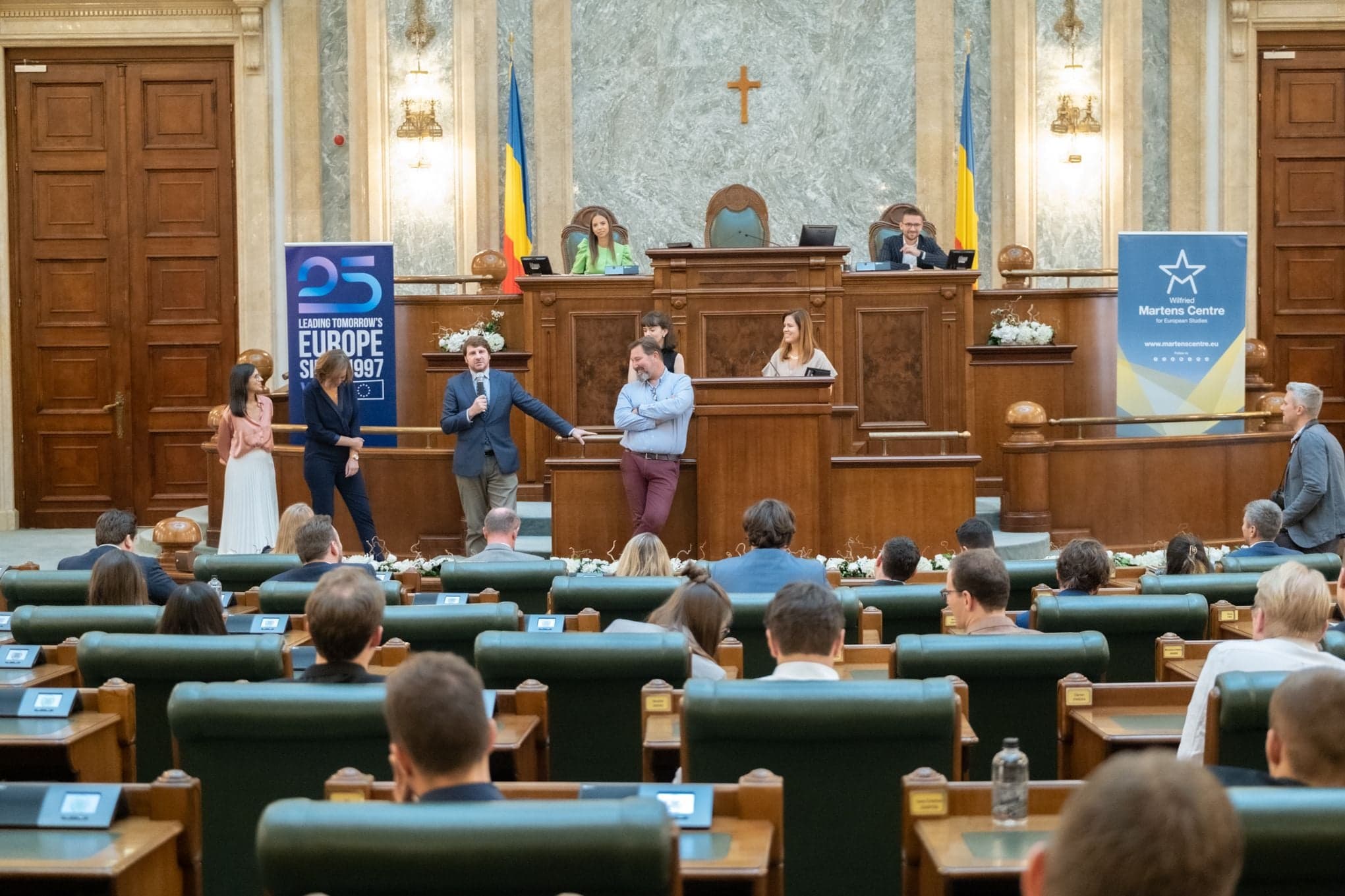 Tineretul Popular European a marcat 25 de ani de la înființare la București. Mesajele transmise de Ursula von der Leyen și șeful PPE