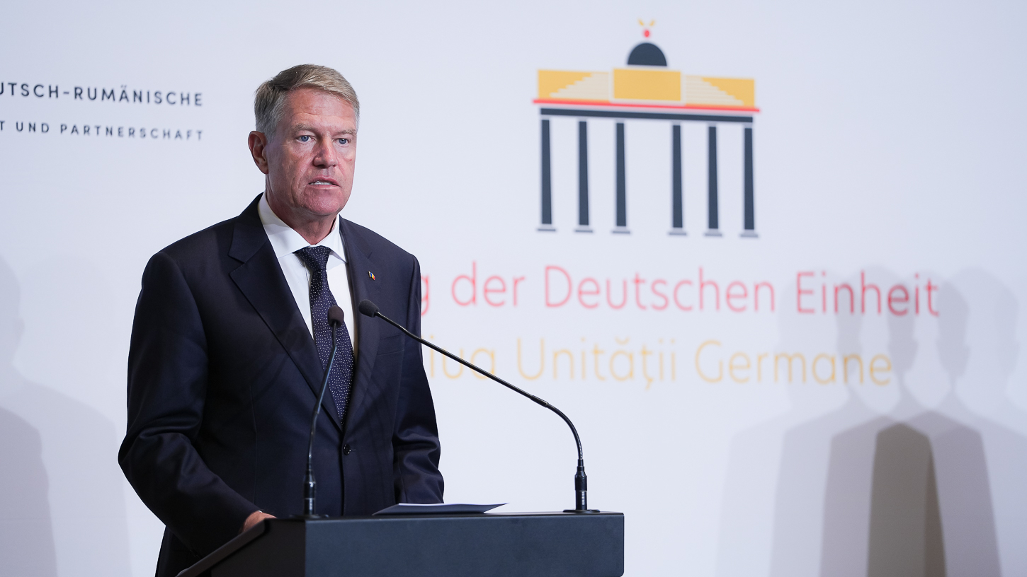 Klaus Iohannis: România continuă să fie un partener solid şi de încredere al Germaniei în spaţiul central şi sud-est european