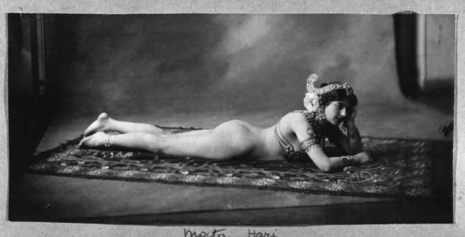 Mata Hari, Aktaufnahme
