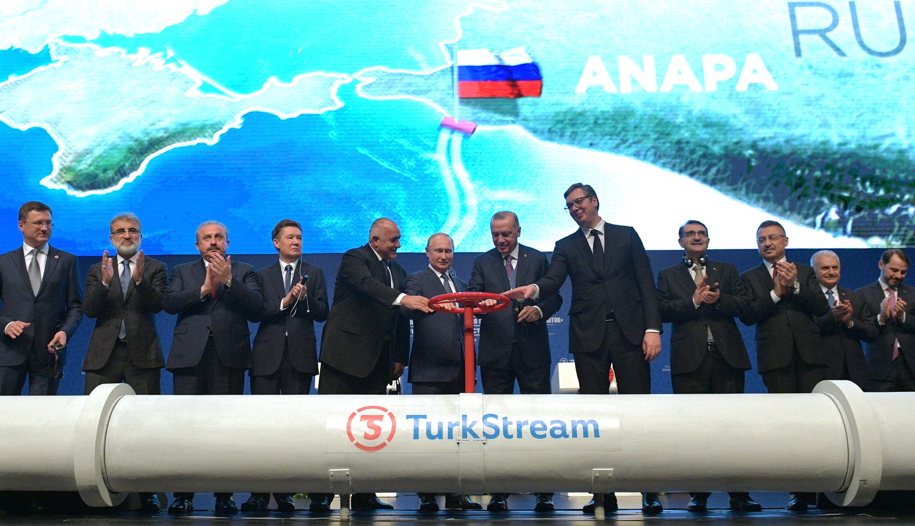 Erdogan anunță începerea imediată a lucrărilor la hub-ul de gaze venite din Rusia spre Europa