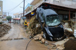 Inundații puternice în Creta