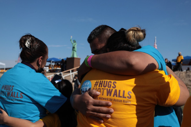 hugs not walls