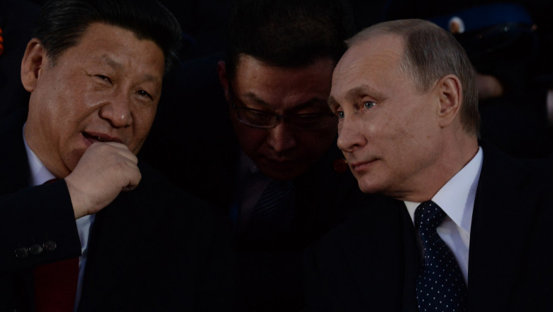 Xi Jinping și Vladimir Putin