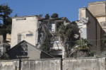 Collapse inside Naples cemetery, Italy - 05 Jan 2022