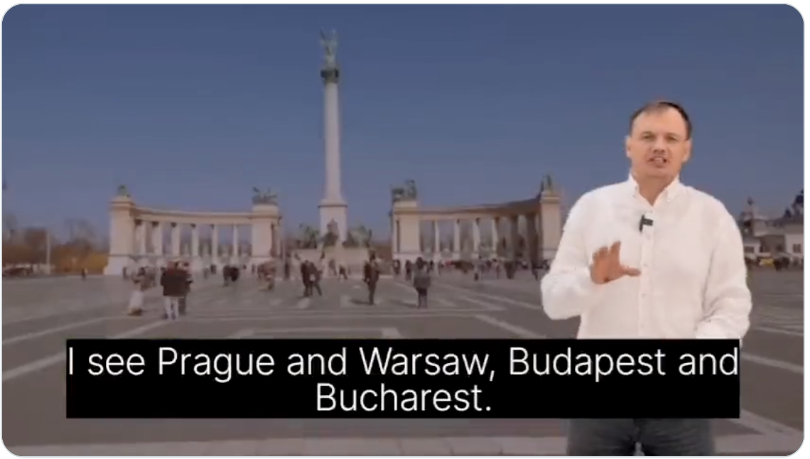 Propagandă delirantă la televiziunea rusă: București, pământ rusesc